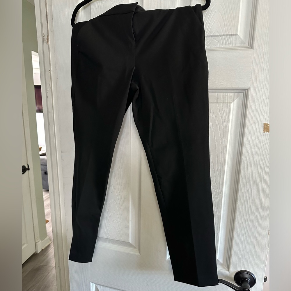 Black Straight Leg Pants